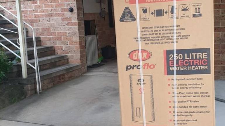 Dux 250T136 250L Electric Hot Water System Delivery